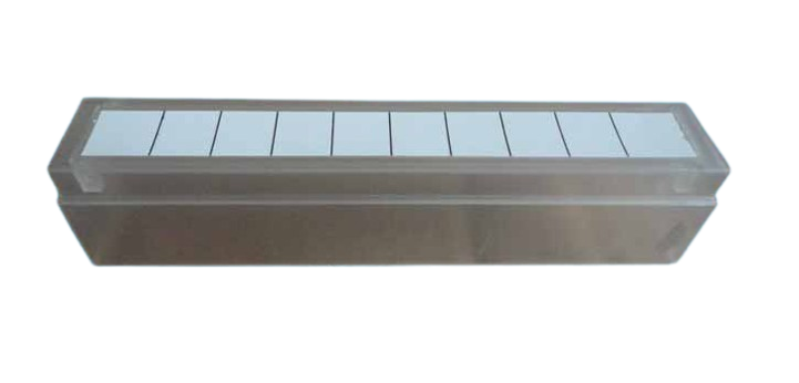 HINGED LABEL HOLDER FOR 10 PAIRS MODULE